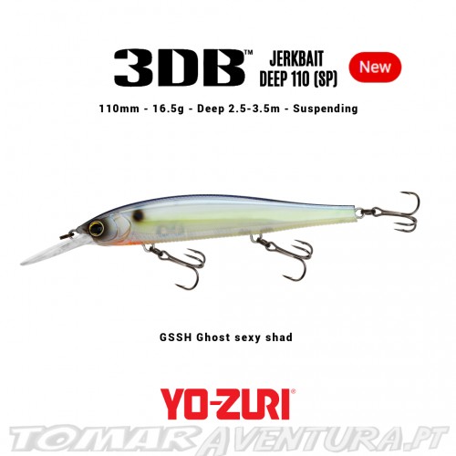 Yo-Zuri 3DB Jerkbait Deep 110SP