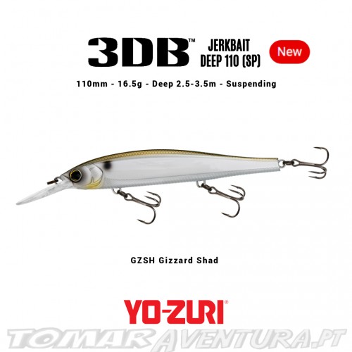 Yo-Zuri 3DB Jerkbait Deep 110SP