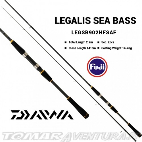 Cana Spinning Daiwa Legalis SeaBass 902HFS