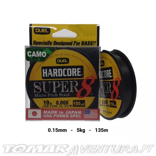 Duel Hardcore Super Micro Pitch Camo Braid