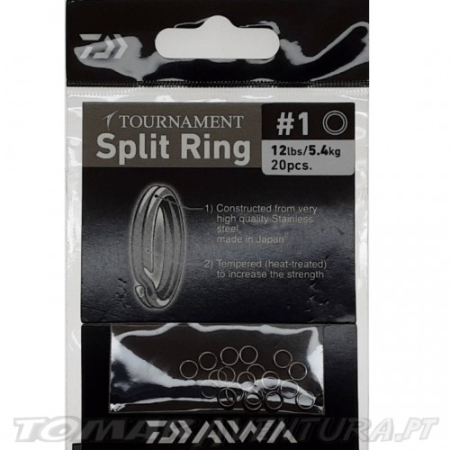 Argolas Daiwa Tournament Split Ring