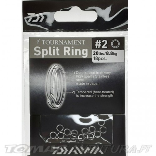Argolas Daiwa Tournament Split Ring