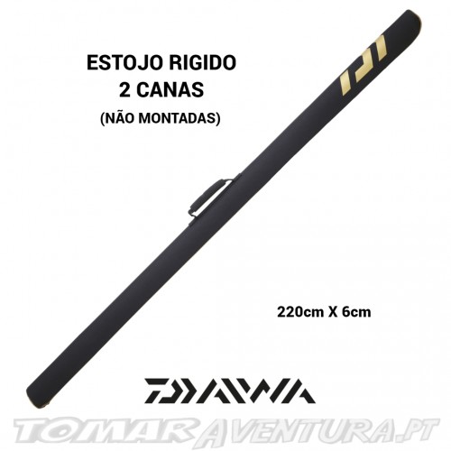 Daiwa Estojo Rigido Duas canas 220cm