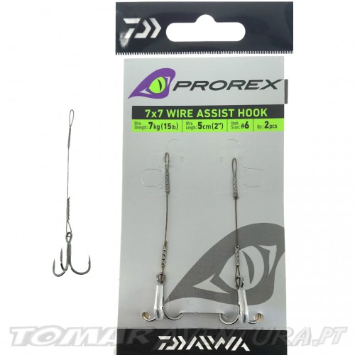 Daiwa Prorex 7X7 Wire Assist Hook