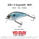 Amostra Yo-Zuri 3DB 1.5 Squarebill 60 F
