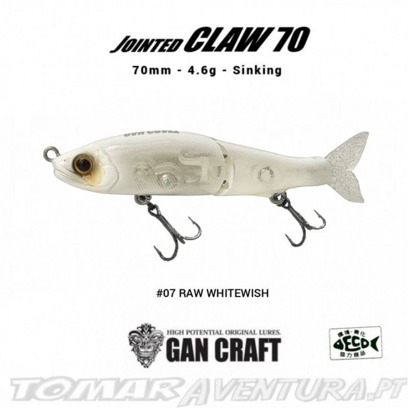 Swimbait Gan Craft Jointed Claw 70