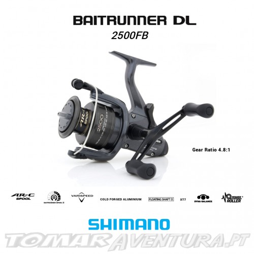 Shimano baitrunner DL 2500FB