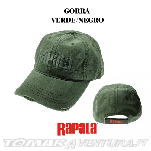 Chapeu Rapala Gorro Verde/Negro
