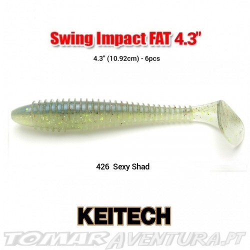 Swimbait Keitech Swing Impact Shad Fat