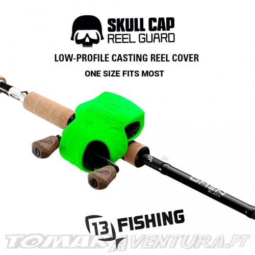 13 Fishing Skull Cap Reel Guard