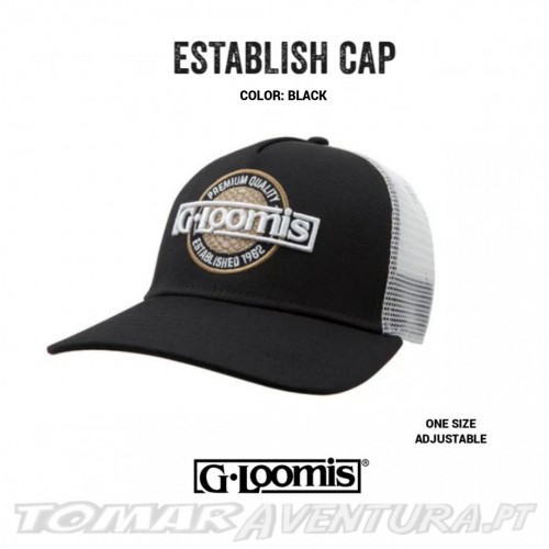 Chapeu G-Loomis Establish Cap Black