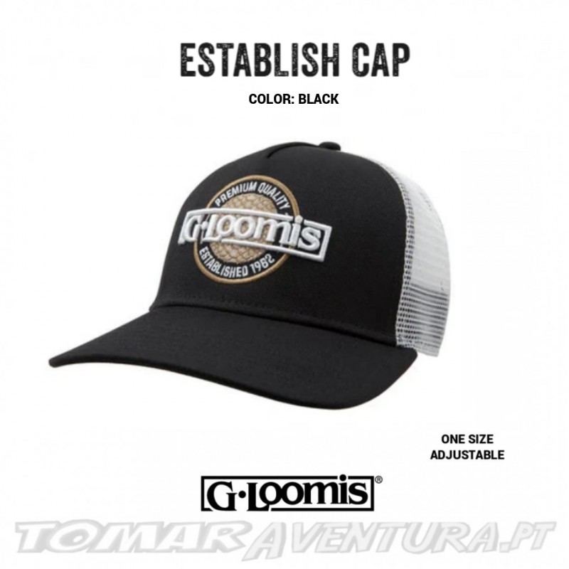 Chapeu G-Loomis Establish Cap Black