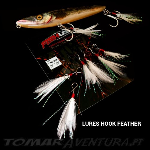 Fishus Lures Hook Feather