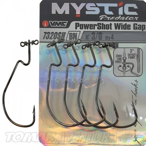 VMC 7320SH BN Power Shot Wide Gape