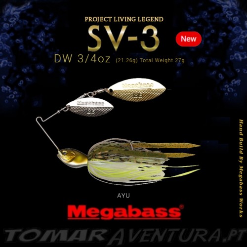 Spinnerbait Megabass SV-3 3/4oz