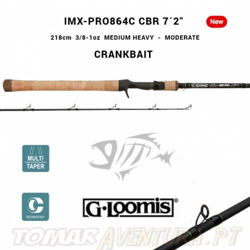 Cana Baitcasting G-Loomis IMX-PRO 864C CBR DF Crankbait