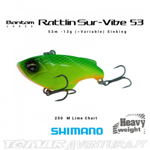 Shimano Bantam Rattlin Sur-Vibe 53mm