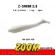 Amostra Swimbait Zoom Z.Swim 3.8