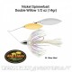 War Eagle Nickel Spinnerbait Double Willow 1/2oz