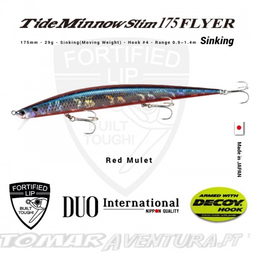 Amostra Duo Tide Minnow Slim 175 Flyer S