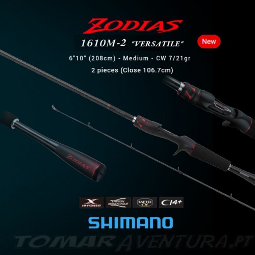 Cana Baitcasting Shimano Zodias 1610M-2
