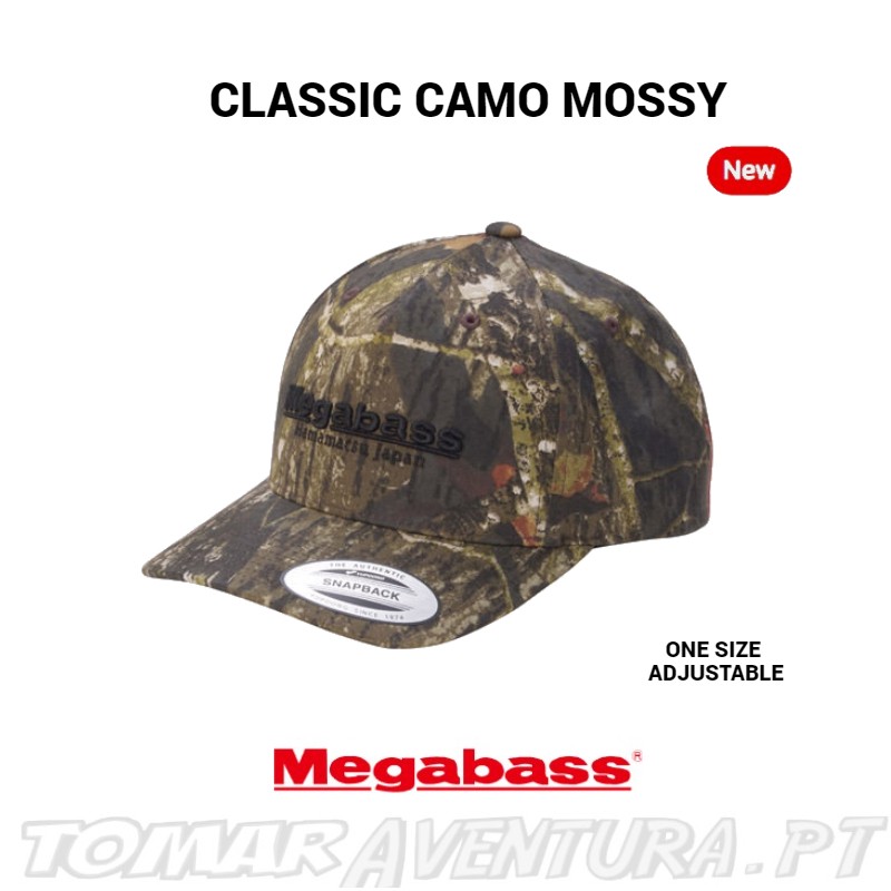 Chapeu Megabass Classic Camo Mossy