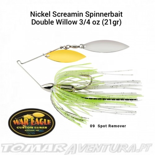 War Eagle Nickel Screamin Eagle Spinnerbait 3/4oz