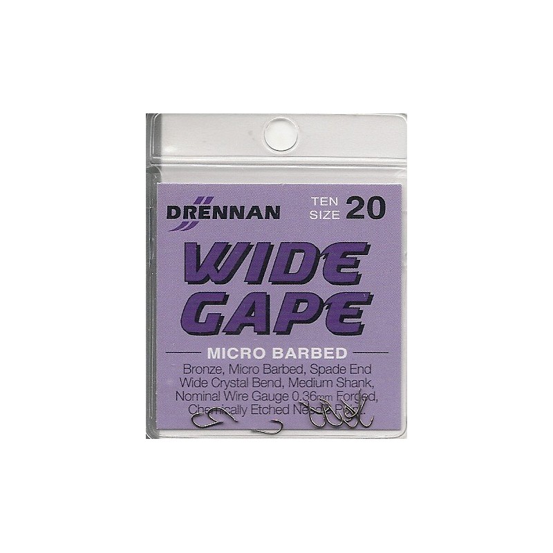 Anzois Drenan Wide Gape