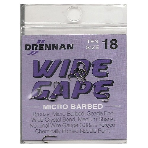 Anzois Drenan Wide Gape