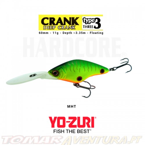 Amostra Yo-Zuri Deep Crank Type3 60F
