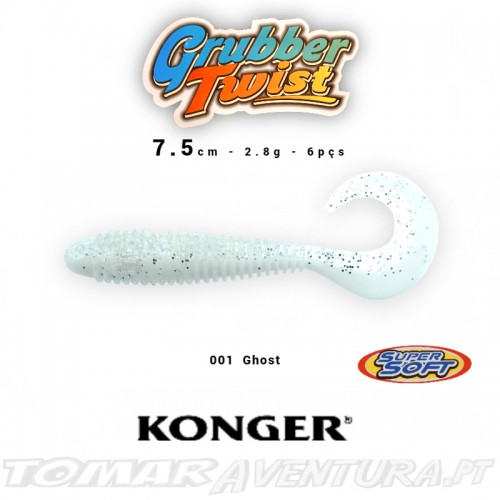 Konger Grubber Twist 7.5