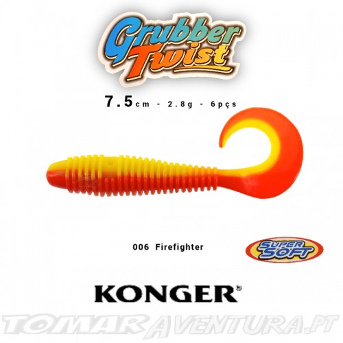 Konger Grubber Twist 7.5