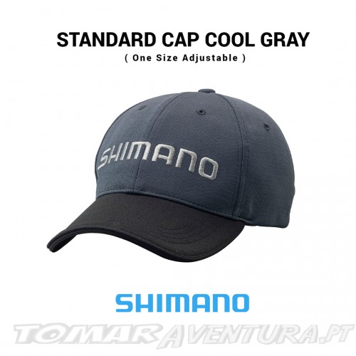 Chapeu Shimano Standard Cap Cool Gray