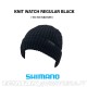 Gorro Shimano Knit Watch Black
