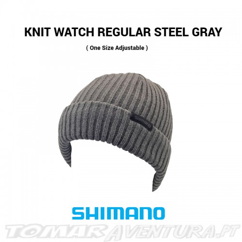 Gorro Shimano Knit Watch Steel Gray