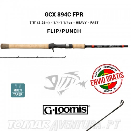Cana Baitcasting G-Loomis GCX 894C 7´5" Flip/Punch