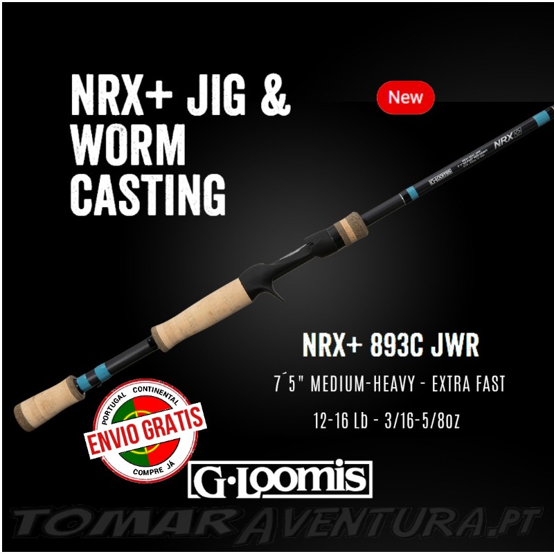 G-Loomis NRX+ 893C JWR 7´5"