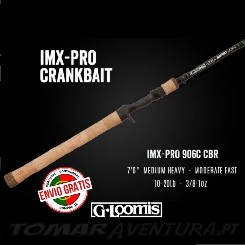 Cana Baitcasting G-Loomis IMX-Pro 906C 7´6" Crankbait