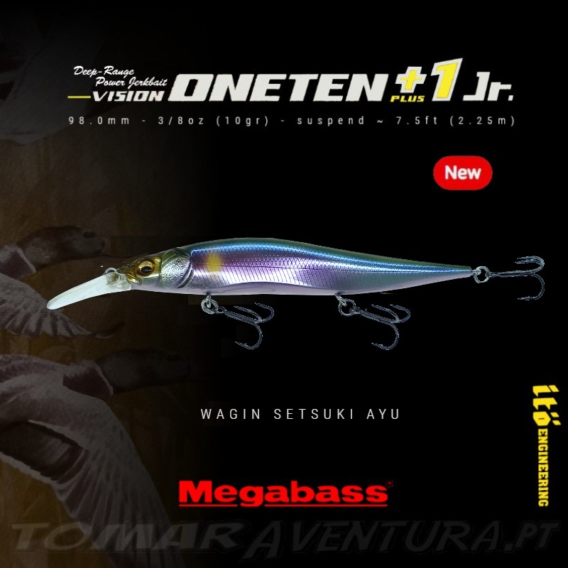 Megabass Vision Oneten Plus +1 Jr