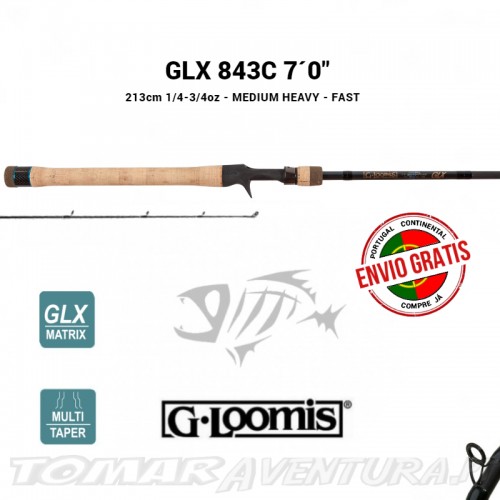Cana Baitcasting G-Loomis GLX 843C 7´0"