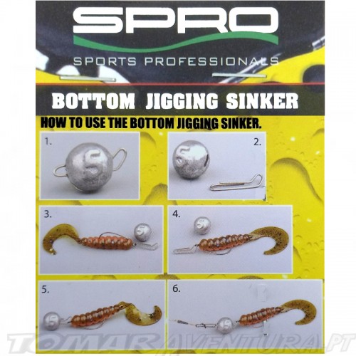 Spro Bottom Jigging Sinker