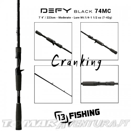 Cana Baitcasting 13 Fishing Fate Chrome 7´3"Crankbait