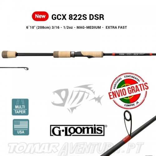Cana Spinning G-Loomis GCX 822S DSR