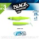 Fiiish Black Minnow nº3 120 - 25g Combo Off Shore + 1corps