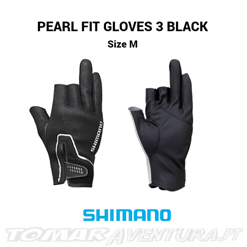 Shimano Pearl Fit Gloves 3 Black