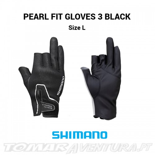 Shimano Pearl Fit Gloves 3 Black