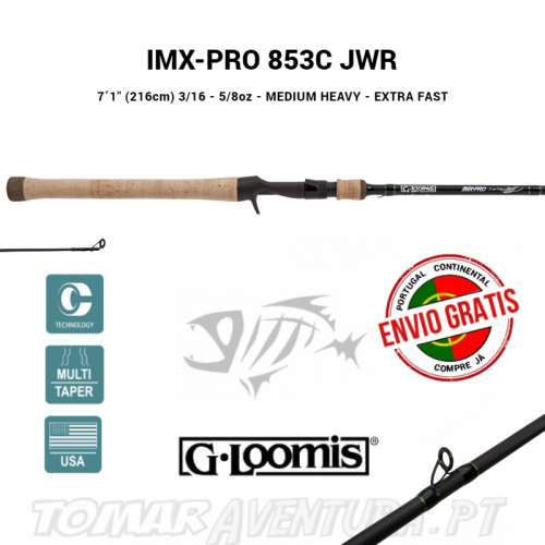 Cana Baitcasting G-Loomis IMX-Pro 853C JWR 7´1"