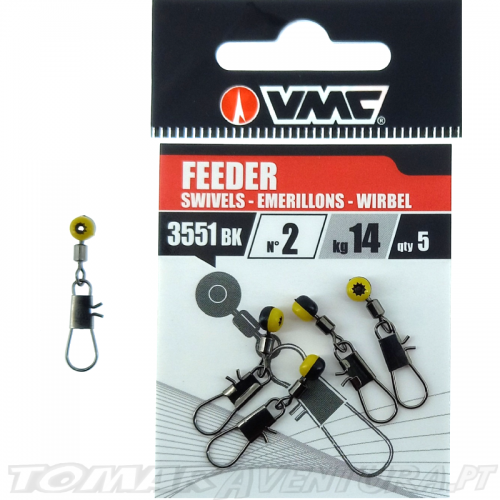 Destorcedor VMC 355BK Feeder Swivels