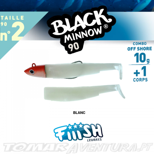Fiiish Black Minnow nº2 - 90mm - 10g  Combo Off Shore