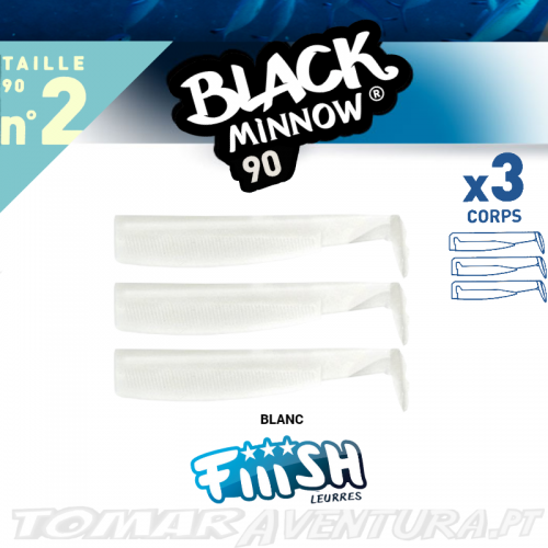 Fiiish Black Minnow nº2 - 90mm - X3 Corps